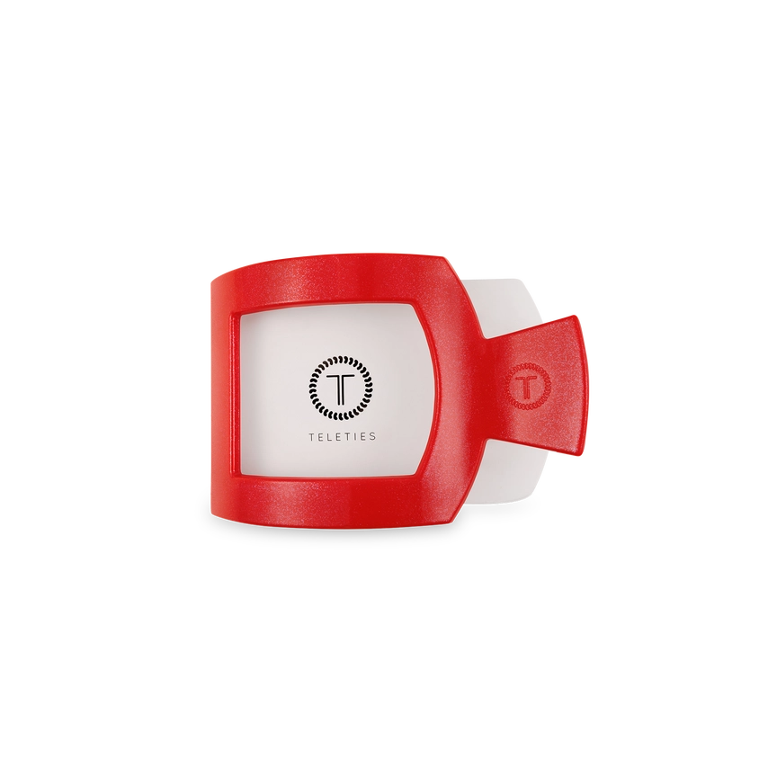 TELETIES Square Flat Hair Clip-Small