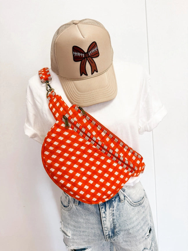 Game Day Quilted Bum Bags