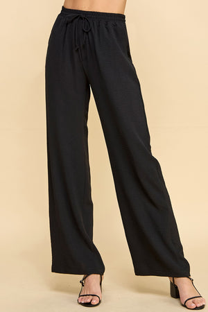Parker Tie Waist Pant With Front/Back Pockets
