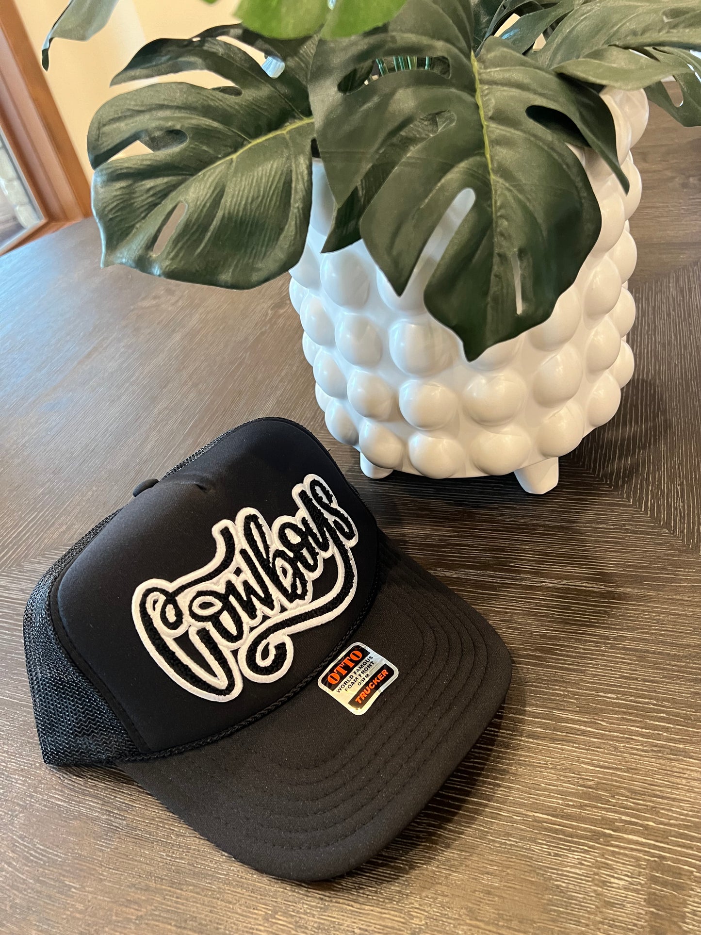 Cowboys Chenille Patch Trucker Hat