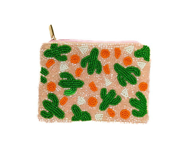 Seed Bead Coin Purse