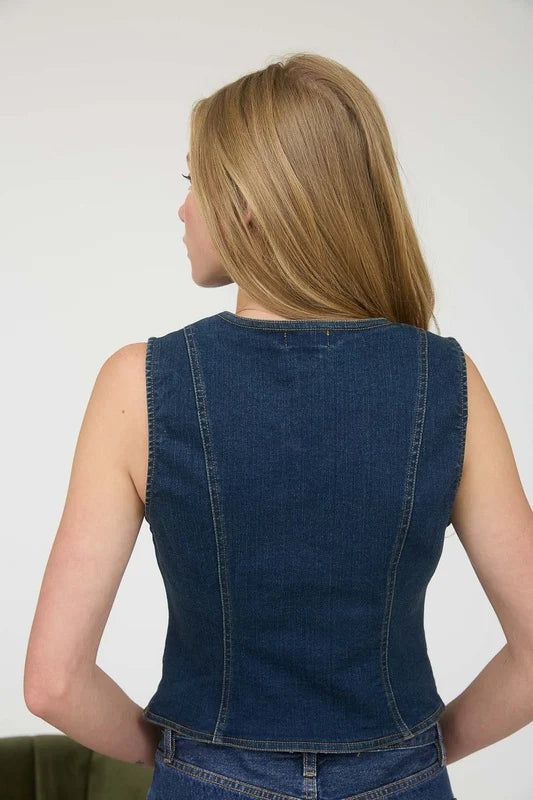 Bailey Button Vest