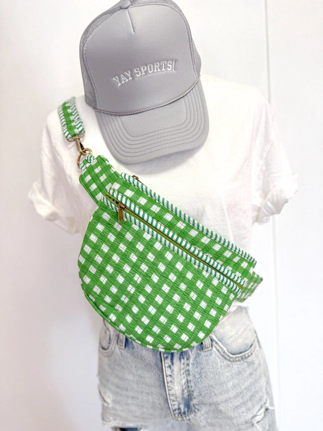 Game Day Quilted Bum Bags