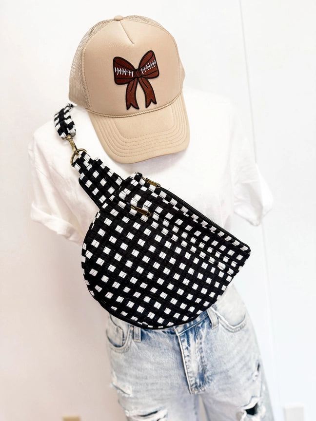 Game Day Quilted Bum Bags