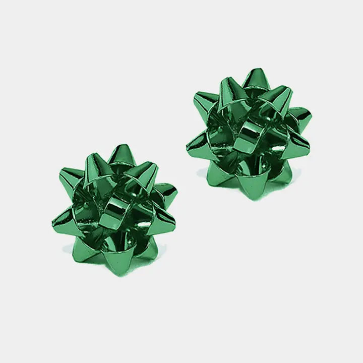Holiday Bow Earrings