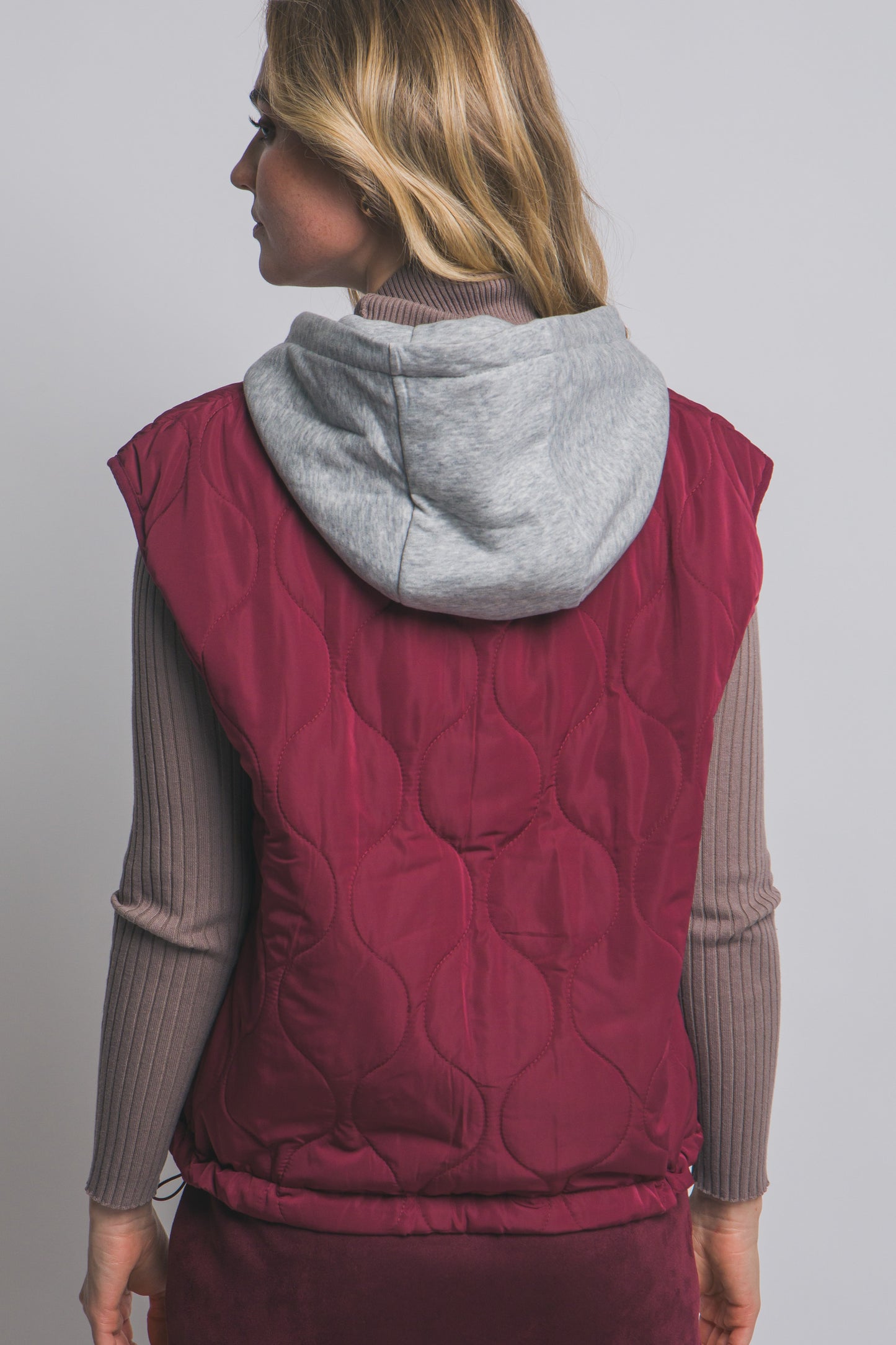 Cozy Hooded Quilted Vest