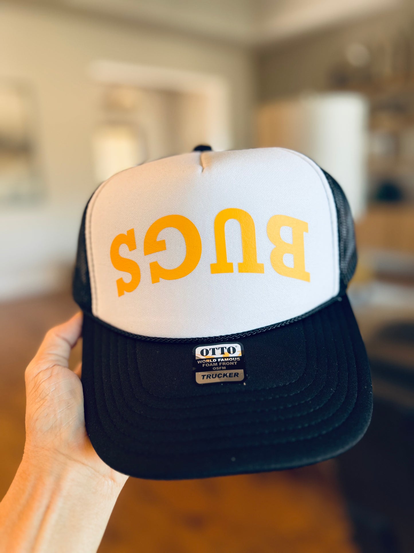 Bugs Upside Down Trucker Hats