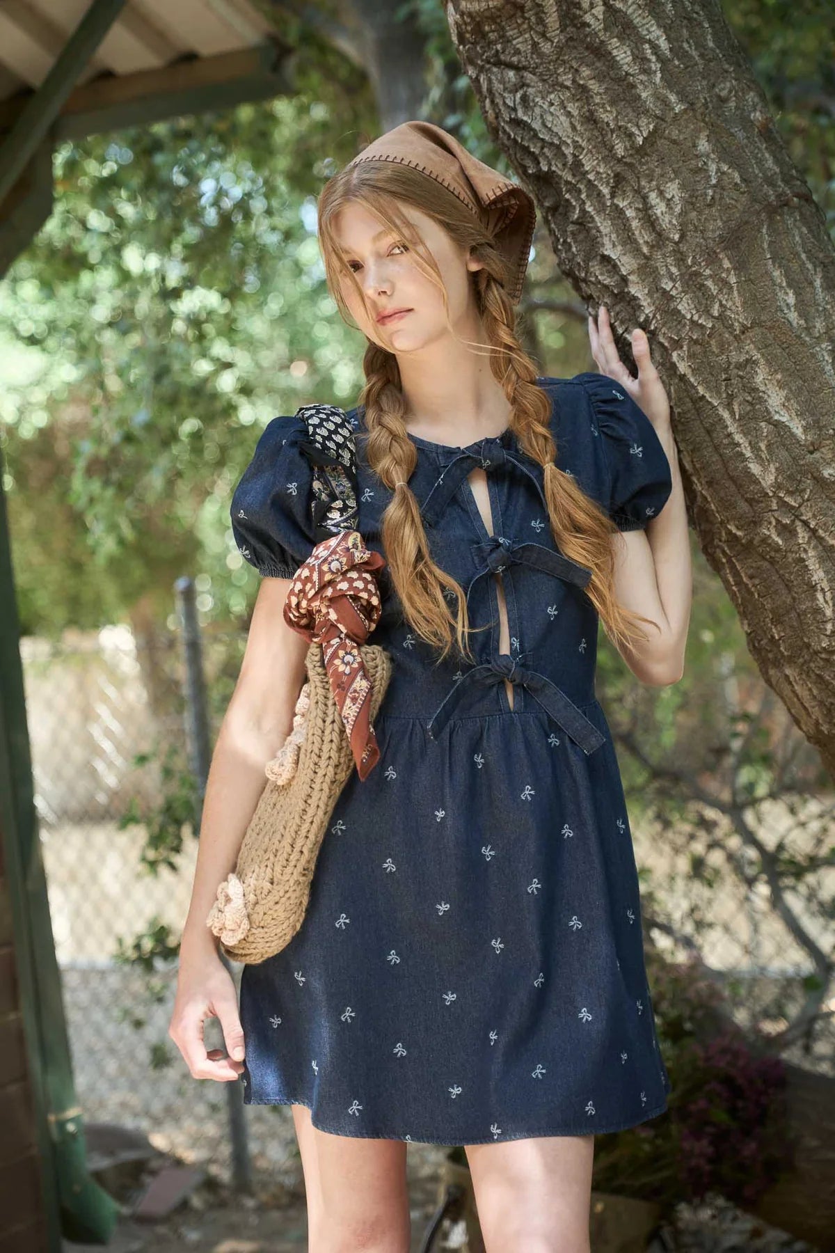 Timeless Bow Short Dress