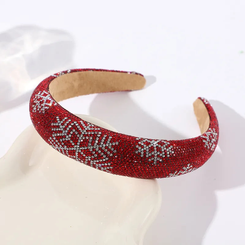 Snowflake Crystal Headband