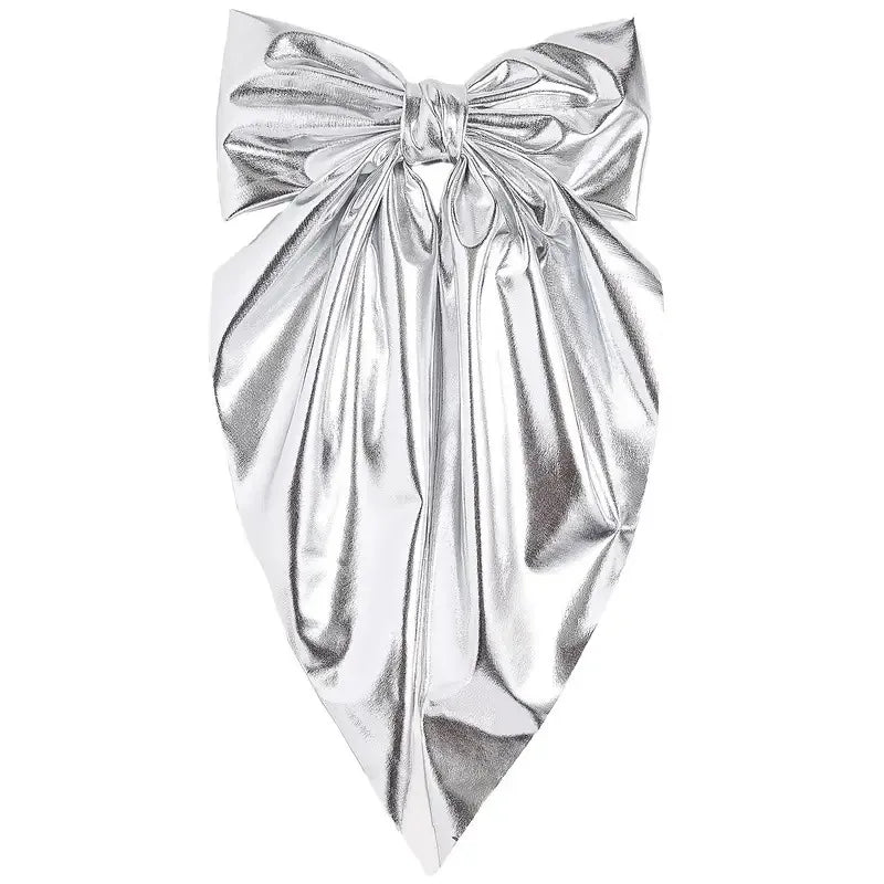 Glimmer Metallic Hair Bows