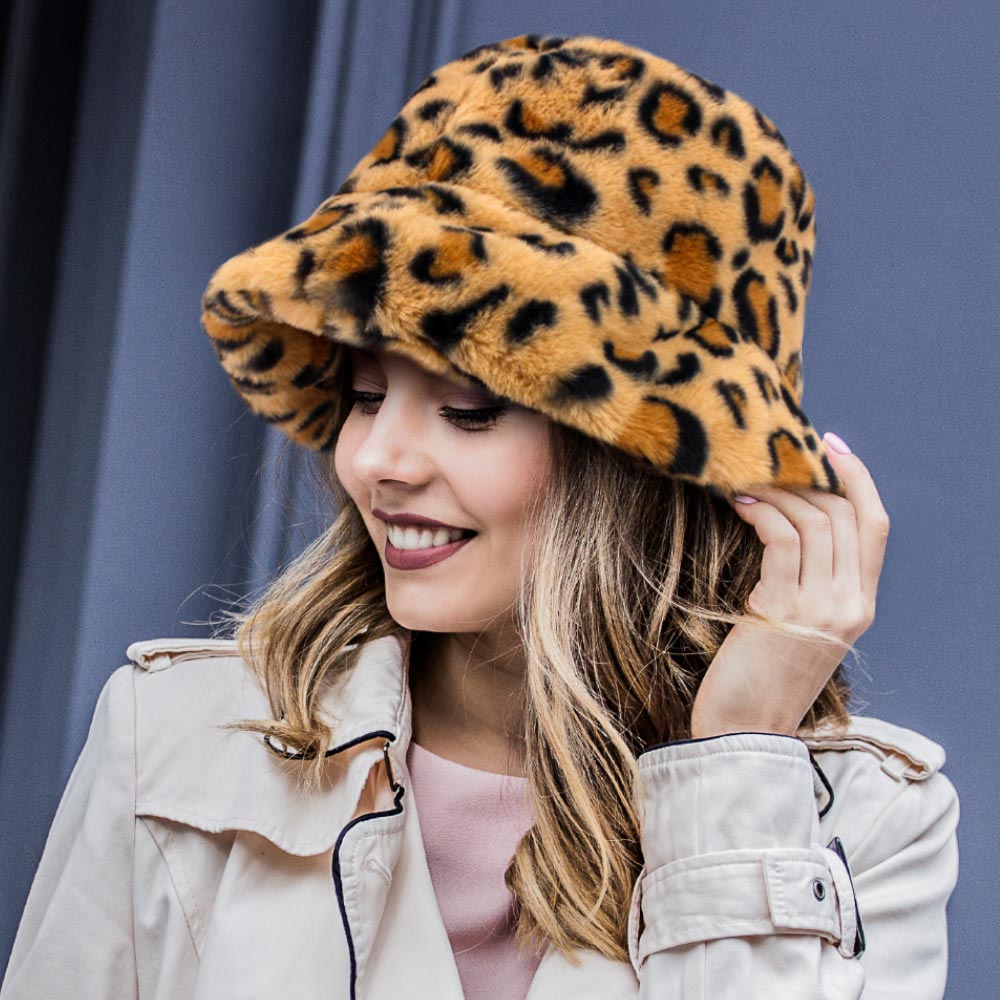 Faux Fur Bucket Hat