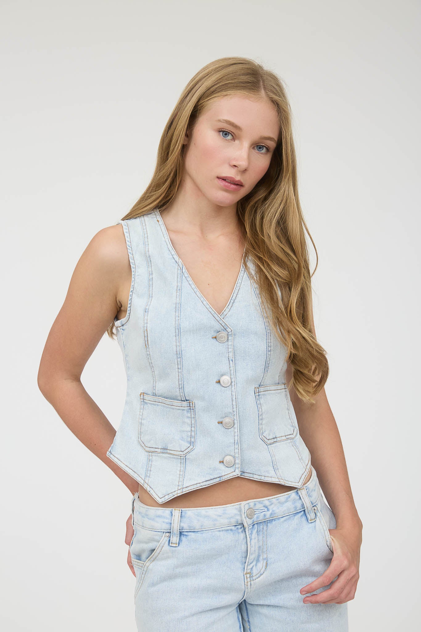 Bailey Button Vest
