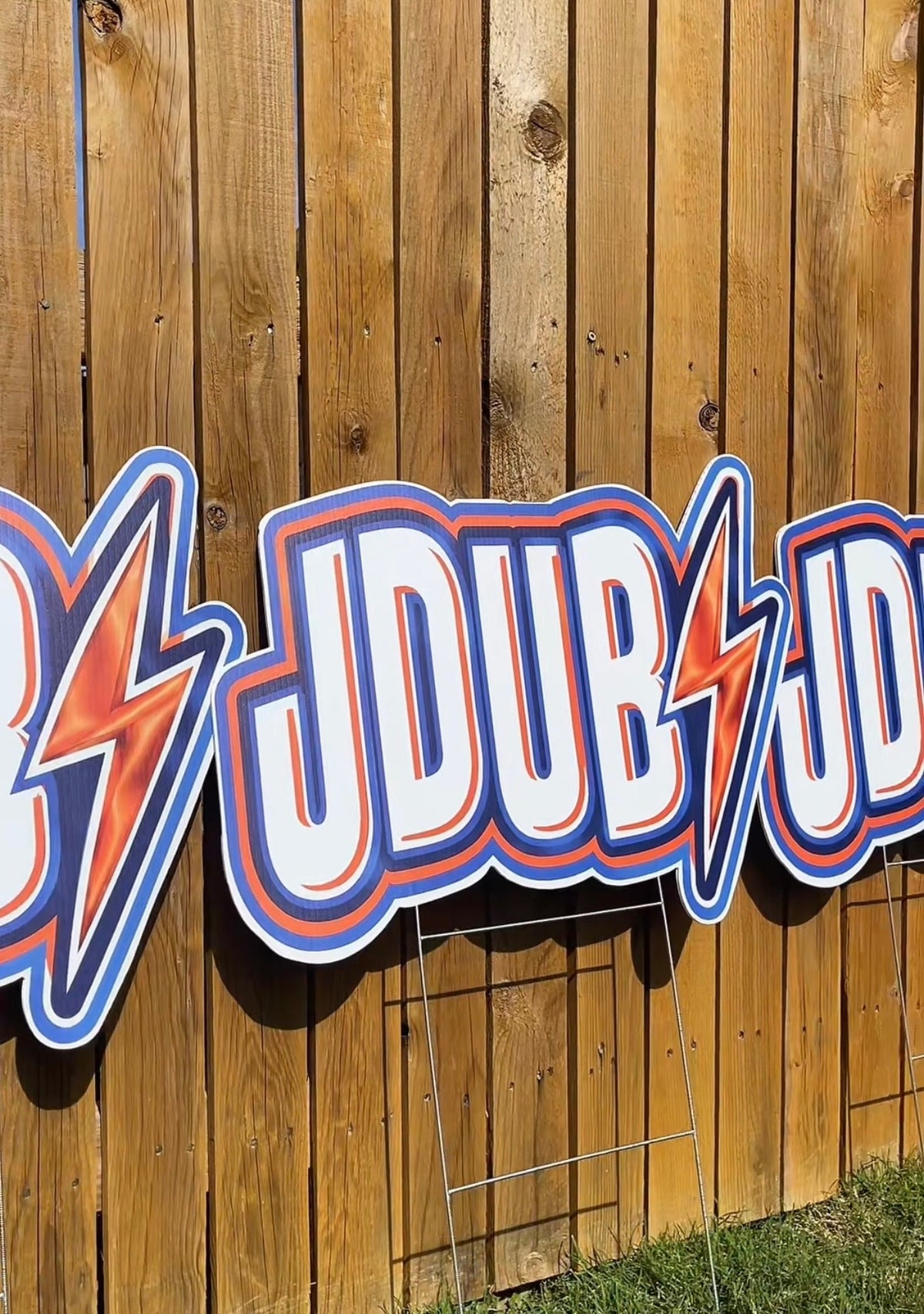 JDUB Yard Sign