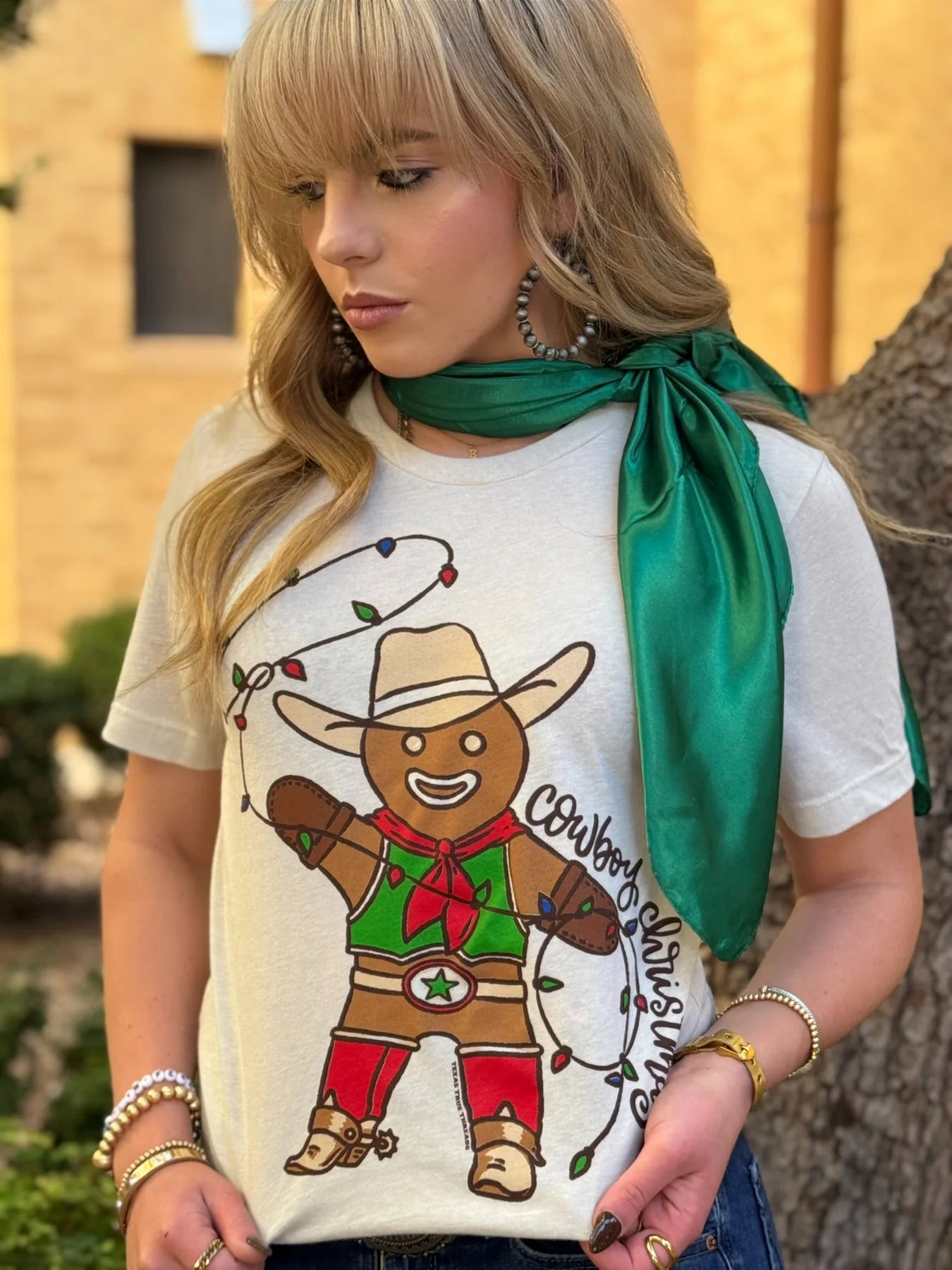 Gingerbread Cowboy Graphic Tee