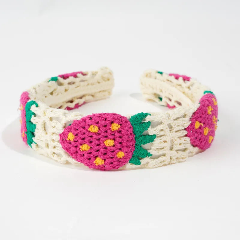 Fruit Crochet Headbands