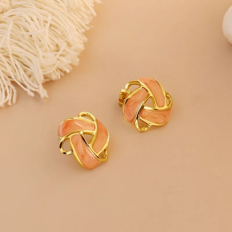 Twisted Stud Earrings