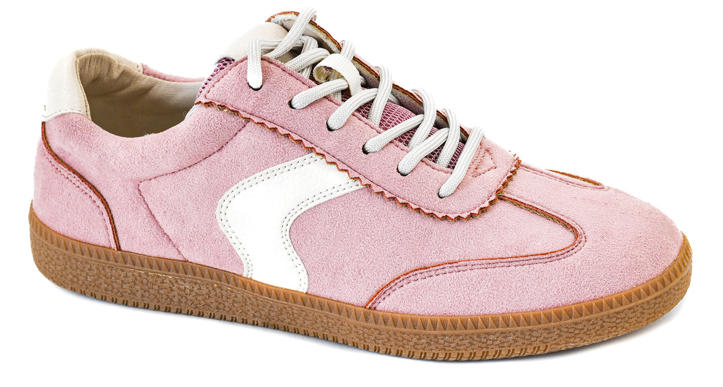 Spoiler Alert Light Pink Sneaker by Corkys Footwear