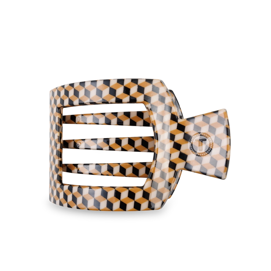 TELETIES Square Flat Hair Clip-Large
