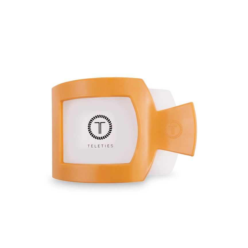 TELETIES Square Flat Hair Clip-Medium