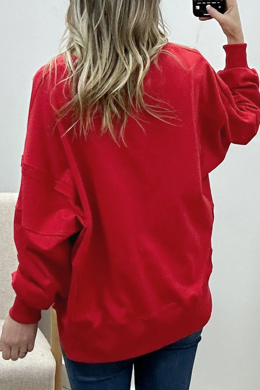 Holly Jolly Twist Rope Sweatshirt