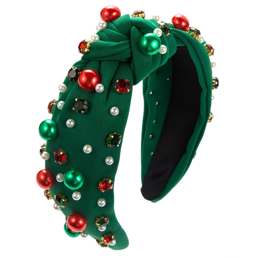 Christmas Pearl Headband