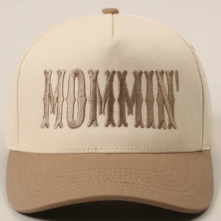 Mommin' Embroidered Hat