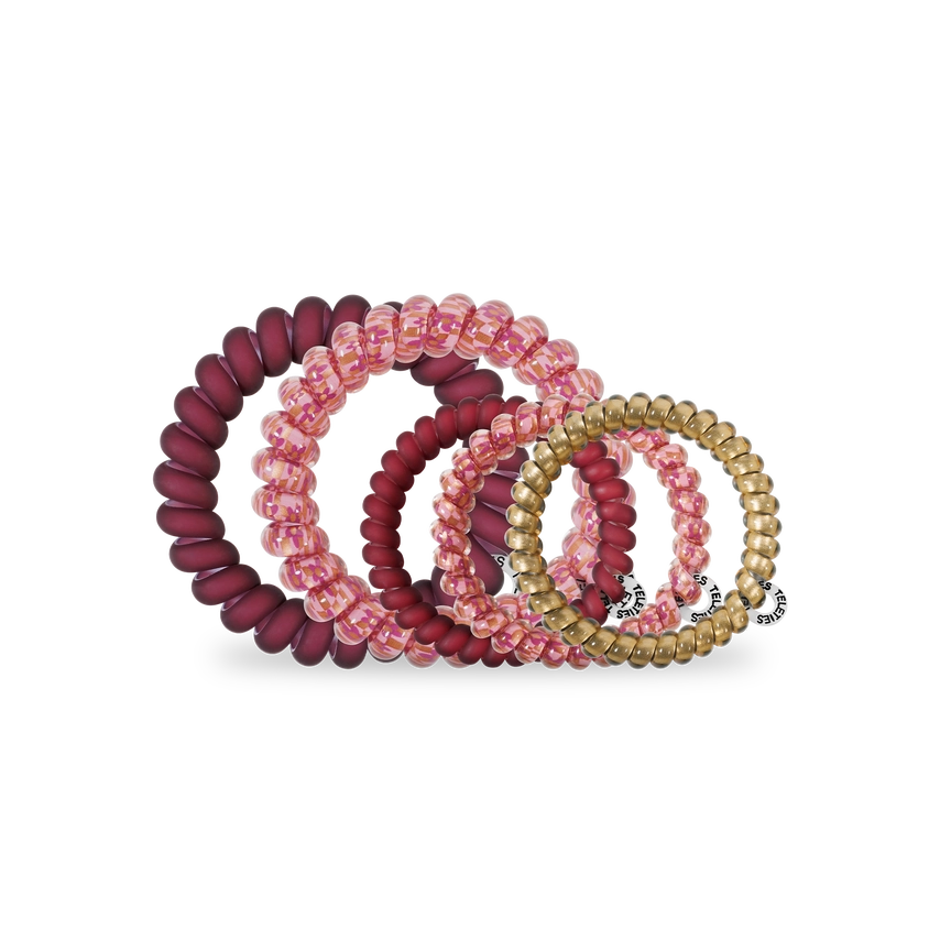 TELETIES Spiral Hair Coils-Mixed Pack