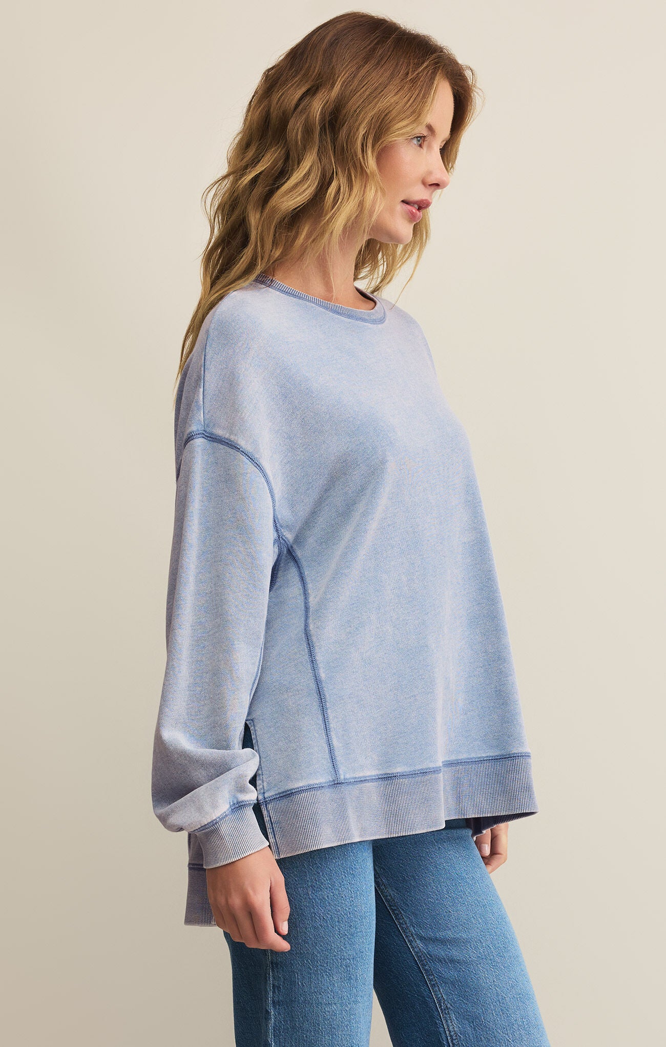 Z Supply Knit Modern Weekender Sweatshirt