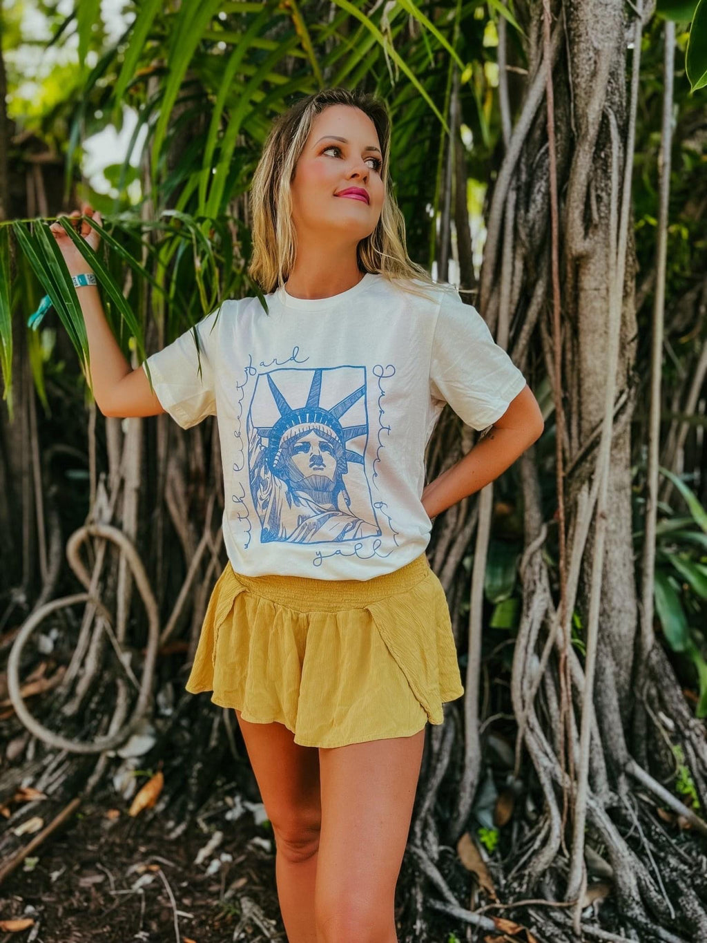 Oliver & Otis With Liberty and Justice for Y'ALL Graphic Tee