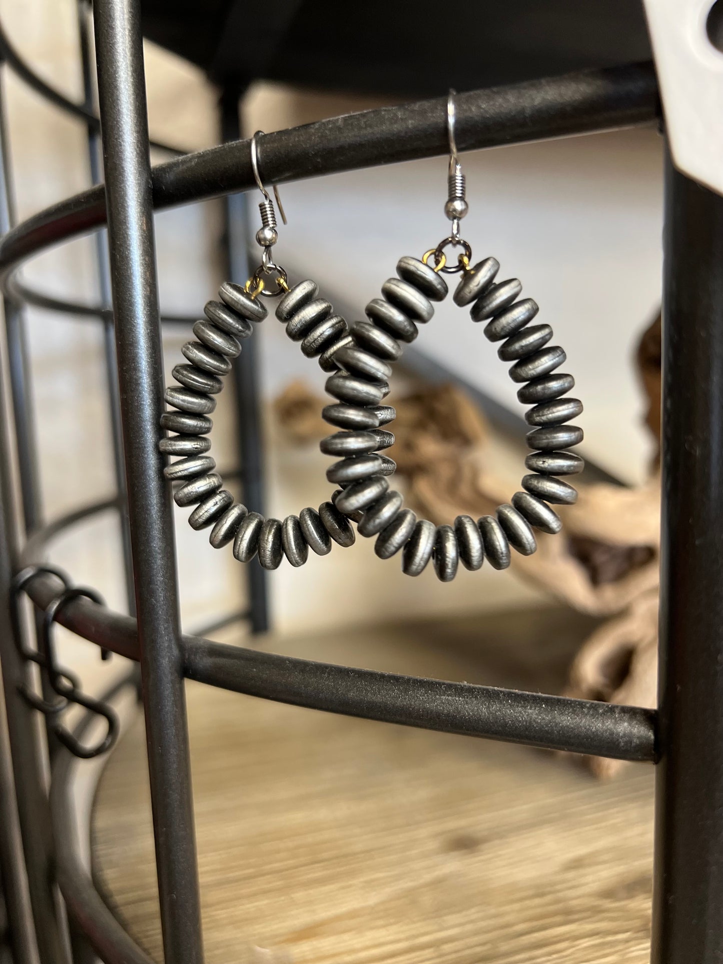 W.E. Navajo Pearl Earrings