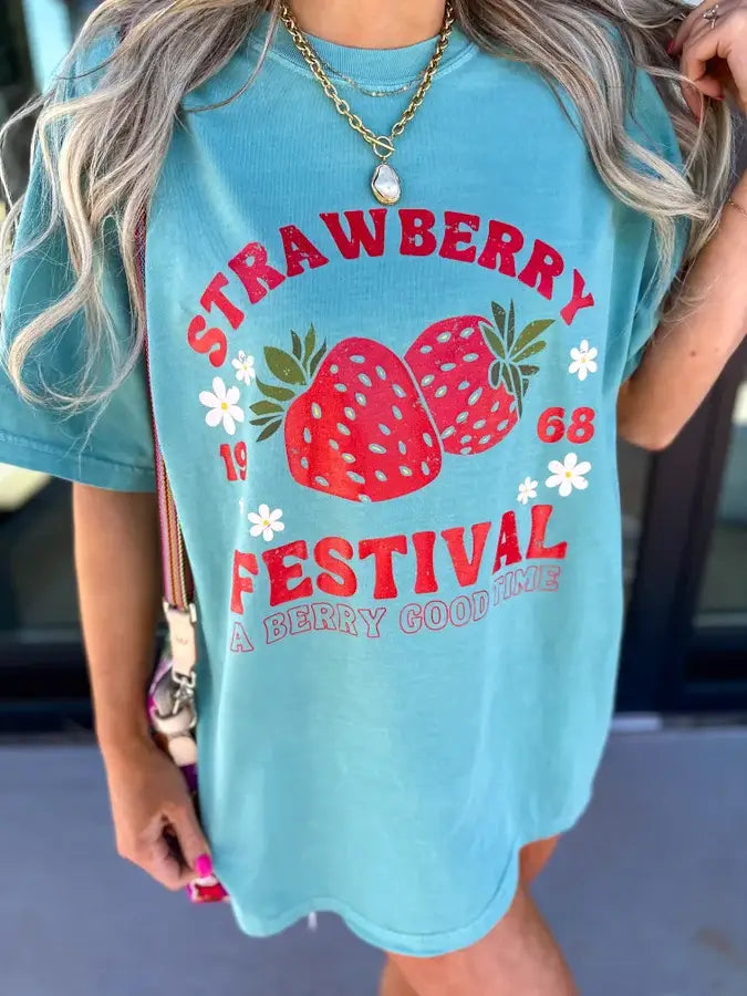 Strawberry Festival Graphic Tee