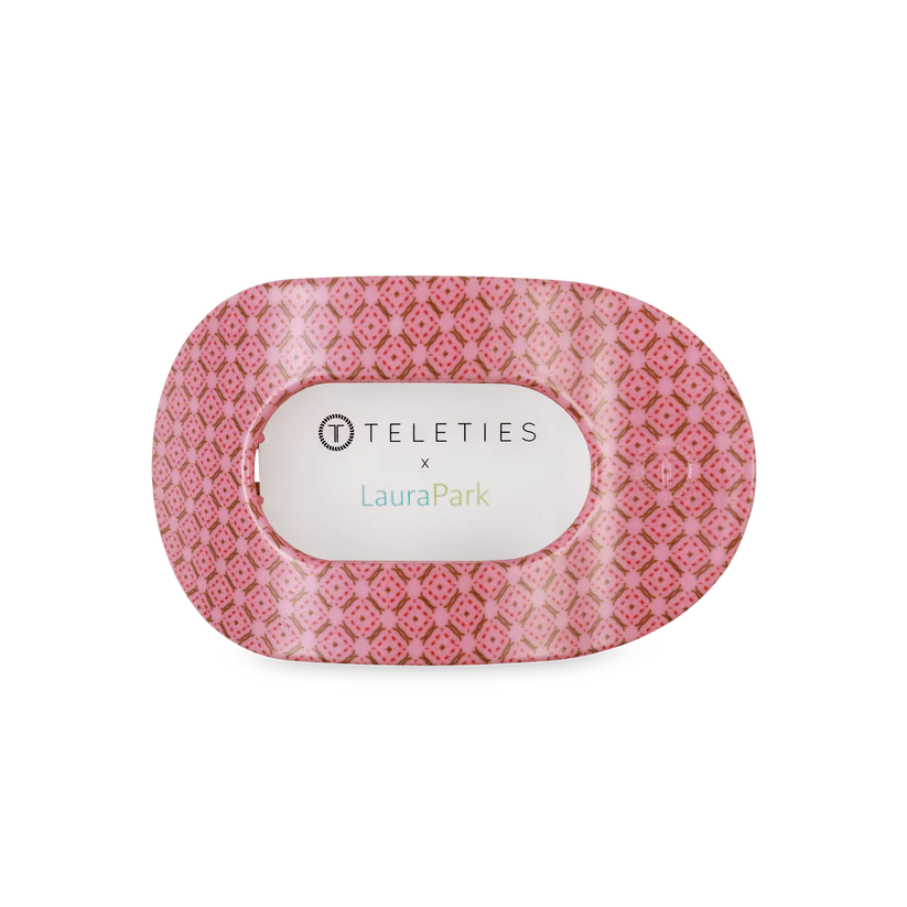 TELETIES Berry Cozy Round Hair Clip-Large