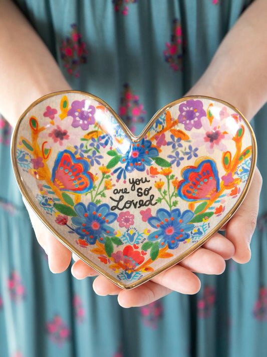 I Love You Trinket Dish by Natural Life