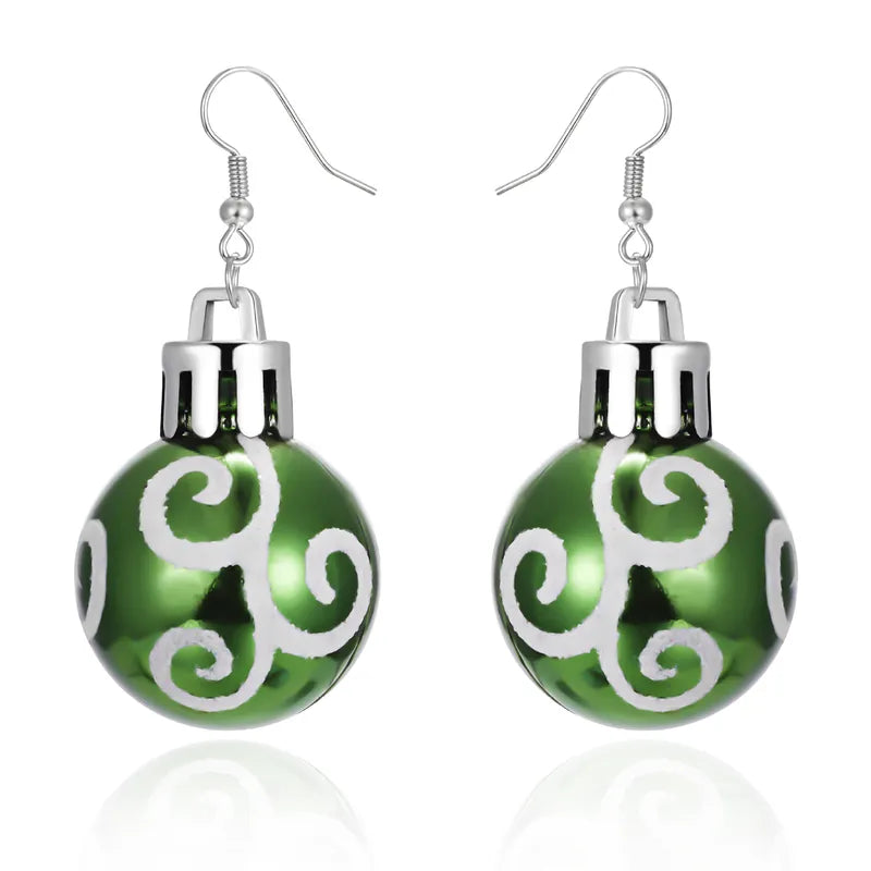 Christmas Bulb Earrings