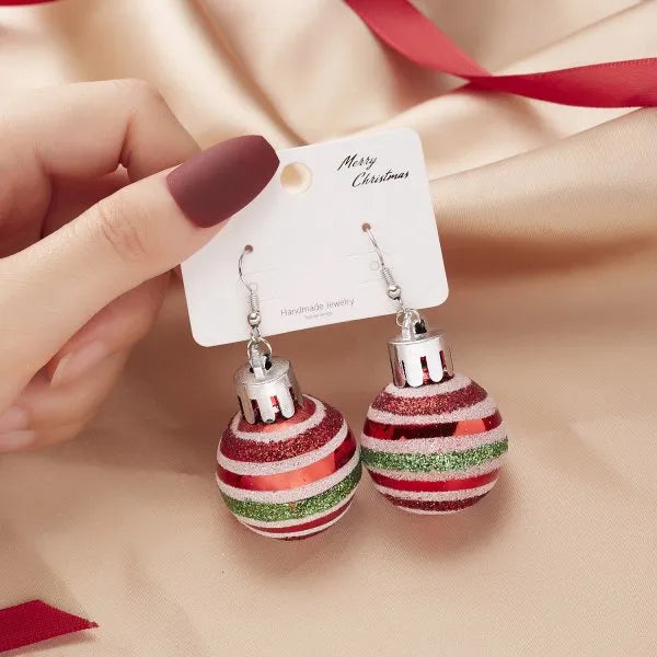 Christmas Bulb Earrings