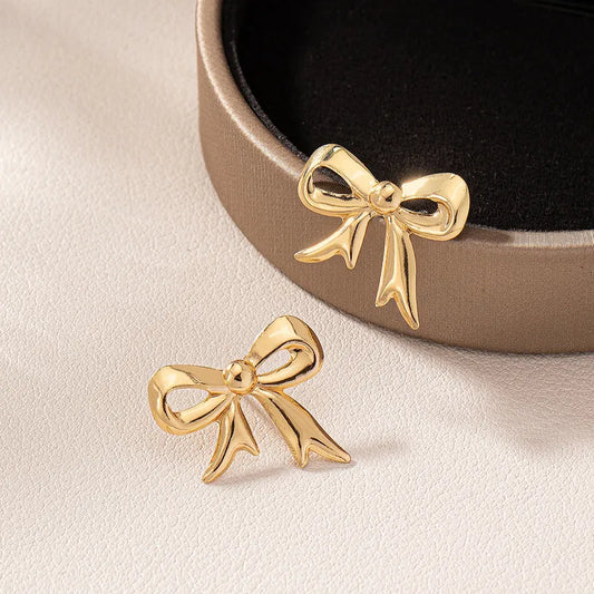 Slim Bow Earrings