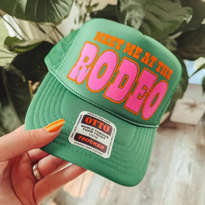 Meet Me At The Rodeo Trucker Hat