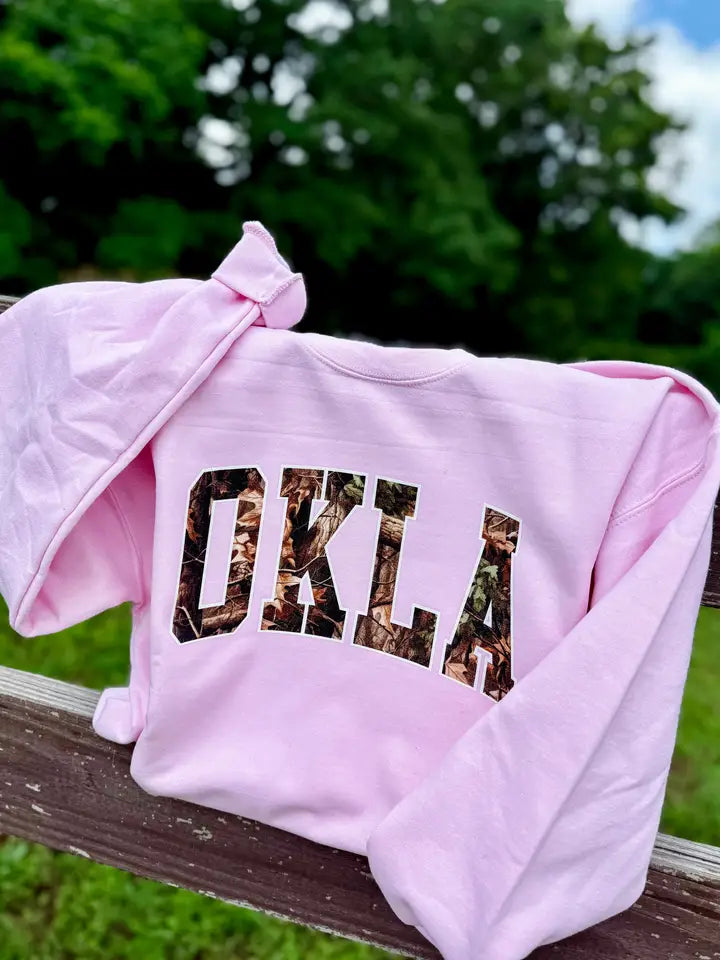 Okla Camo Comfort Colors Graphic Tee
