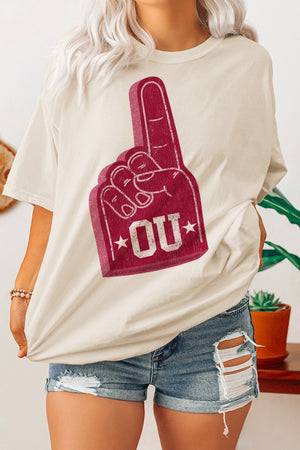 Game Day Foam #1 Finger Graphic Tee