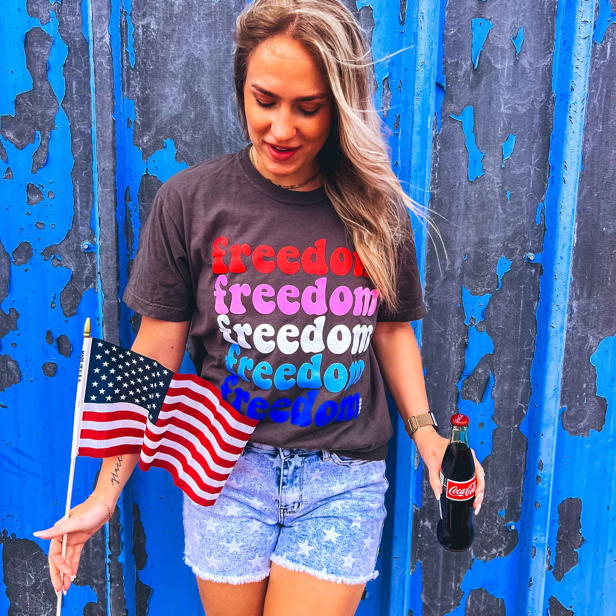 Freedom Freedom Graphic Tee by PPTX