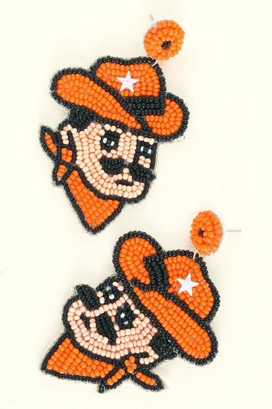 Pete Seed Bead Earrings
