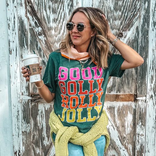 Good Golly Holly Jolly Graphic Tee