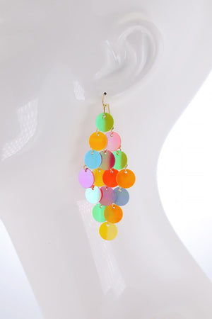 Layered Sequin Earrings