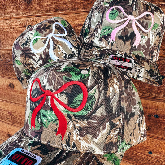 Camo Bow Cap