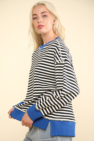 Stripe Comfy Oversized Top