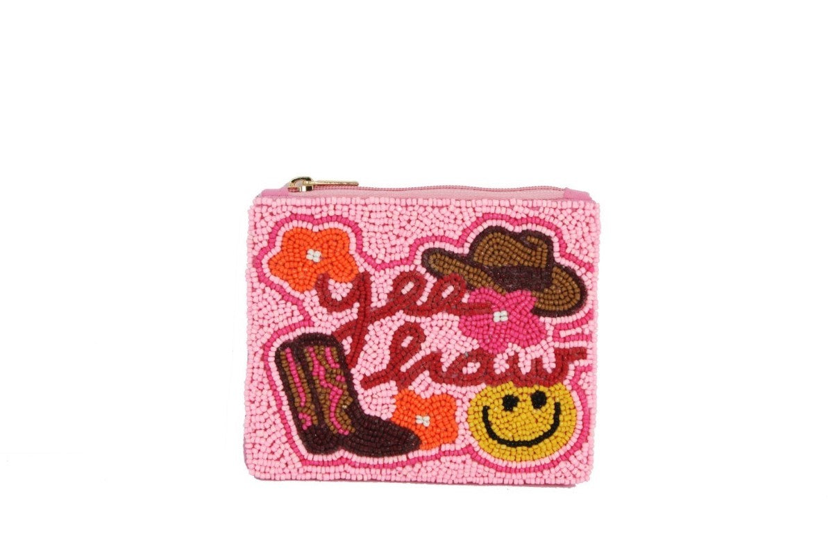 Seed Bead Coin Purse