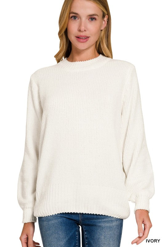 Zenana Chenille Sweater