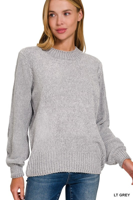 Zenana Chenille Sweater