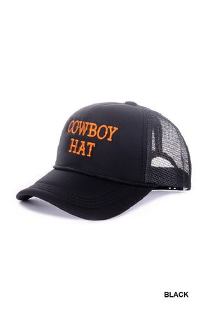 Embroidered Cowboy Hat