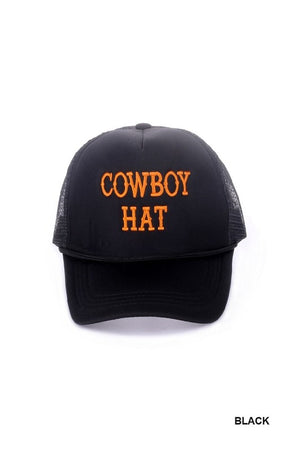 Embroidered Cowboy Hat